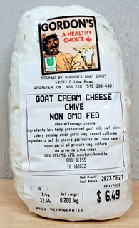 Goat - Cream Cheese - Chive (Gordon's) - SALE